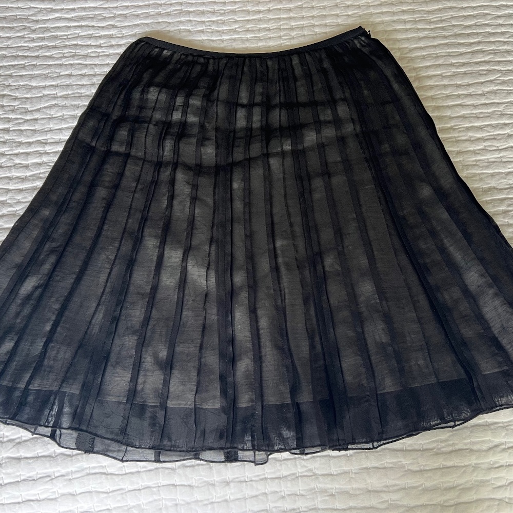 Nic & Zoe Batiste Flirt Skirt Pleated Layered black Women's, black, size…